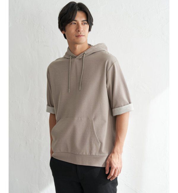 ikka「GOKU楽冷感2WAYパーカ」|Tシャツ・カットソー|