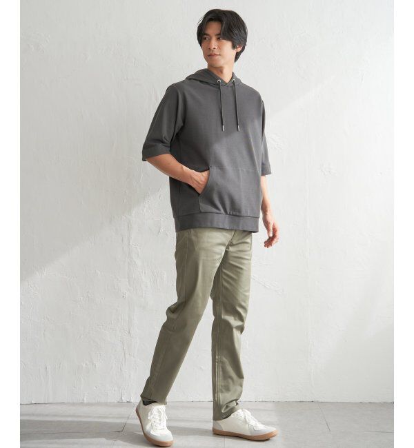 ikka「GOKU楽冷感2WAYパーカ」|Tシャツ・カットソー|