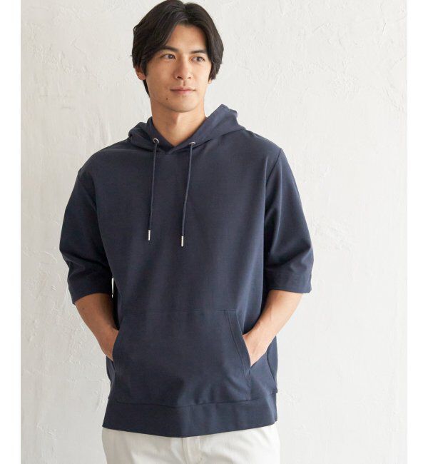 ikka「GOKU楽冷感2WAYパーカ」|Tシャツ・カットソー|