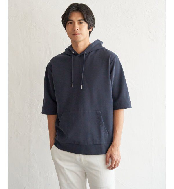 ikka「GOKU楽冷感2WAYパーカ」|Tシャツ・カットソー|