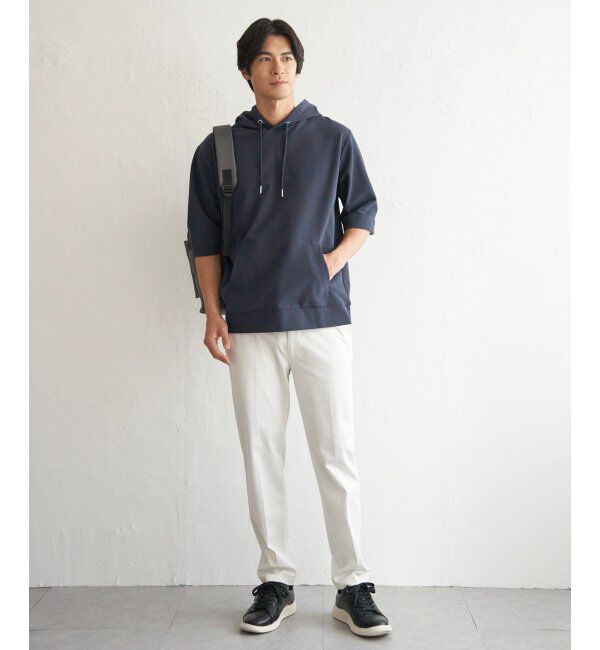 ikka「GOKU楽冷感2WAYパーカ」|Tシャツ・カットソー|