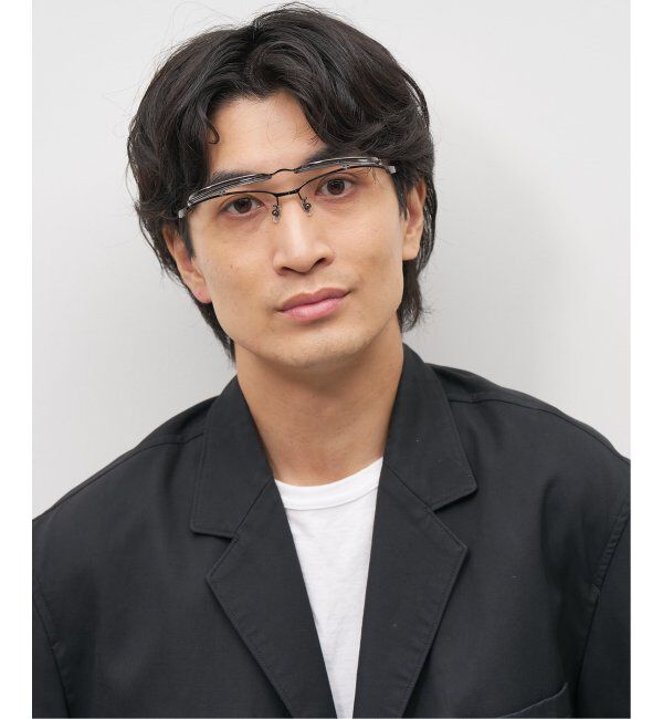  「スクエア型 跳ね上げ式メガネ フリップアップ FLIPUP ビジネス  レンズ交換券付」|メガネ|