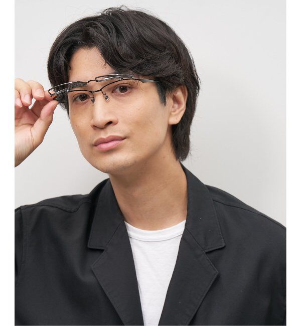  「スクエア型 跳ね上げ式メガネ フリップアップ FLIPUP ビジネス  レンズ交換券付」|メガネ|