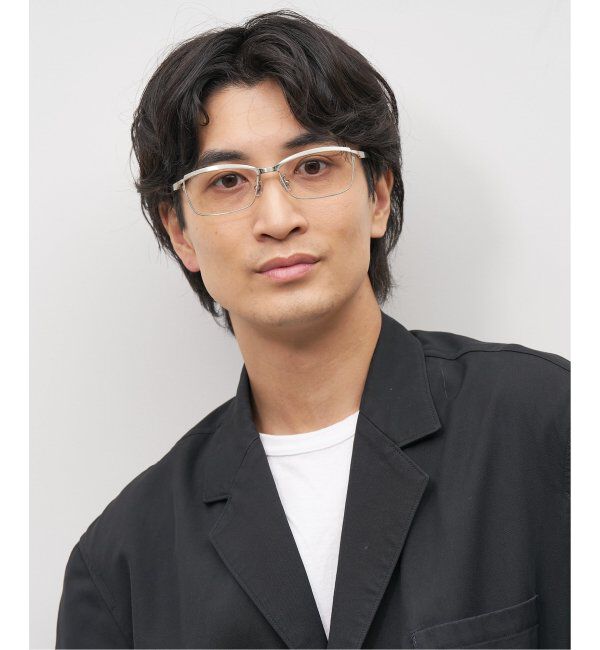  「スクエア型 跳ね上げ式メガネ フリップアップ FLIPUP ビジネス  レンズ交換券付」|メガネ|