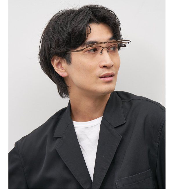  「スクエア型 跳ね上げ式メガネ フリップアップ FLIPUP ビジネス  レンズ交換券付」|メガネ|