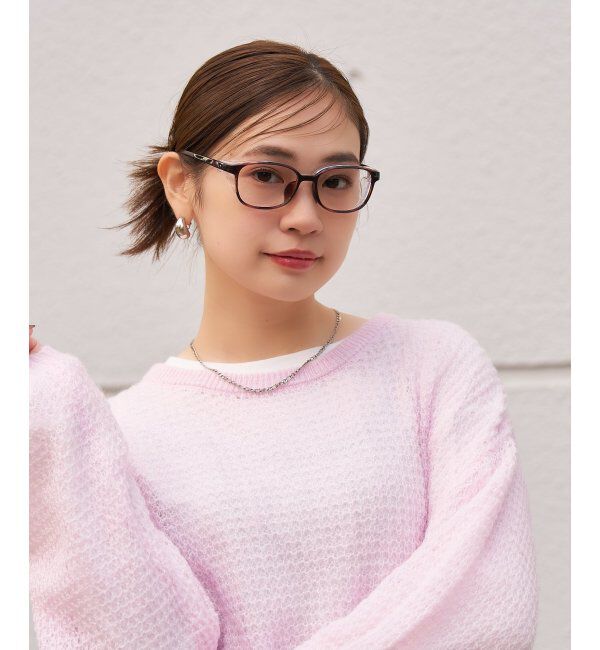  「花粉・飛沫対策 2way メガネ (フード着脱可能)  | 伊達メガネ UVカット ユニセックス レンズ交換券付」|メガネ|