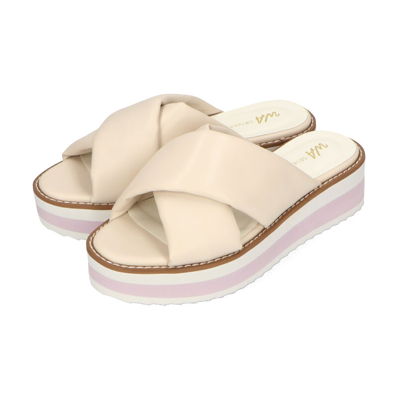 WA Oriental TRaffic「パデットクロスミュールサンダル/32210」|サンダル|