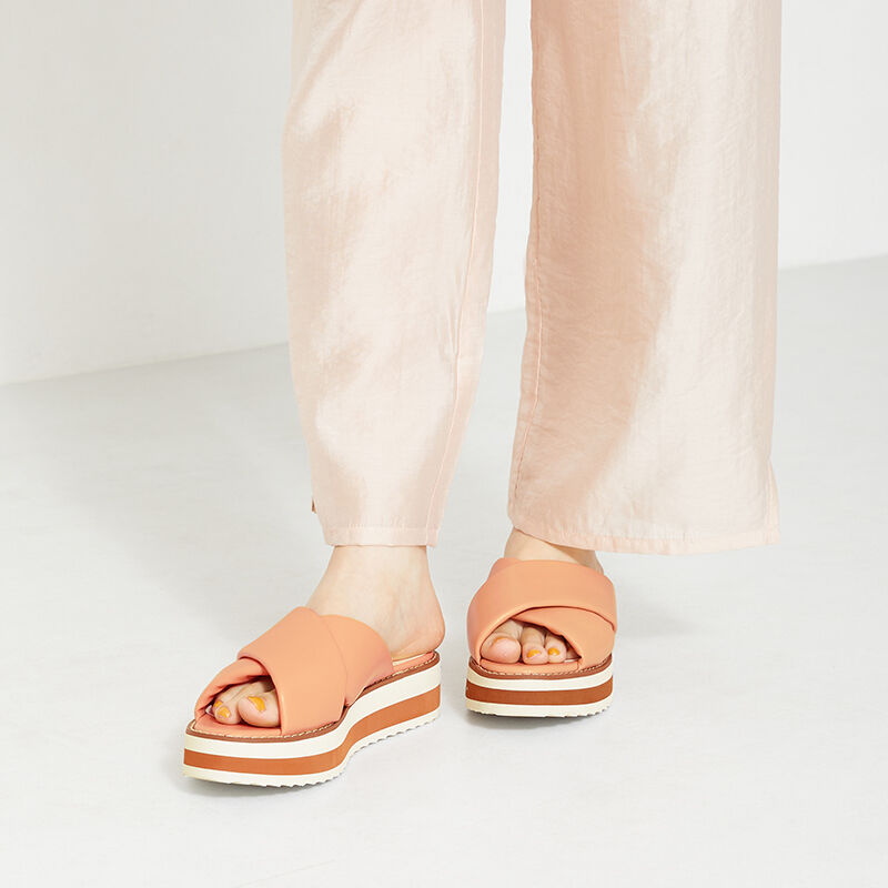 WA Oriental TRaffic「パデットクロスミュールサンダル/32210」|サンダル|