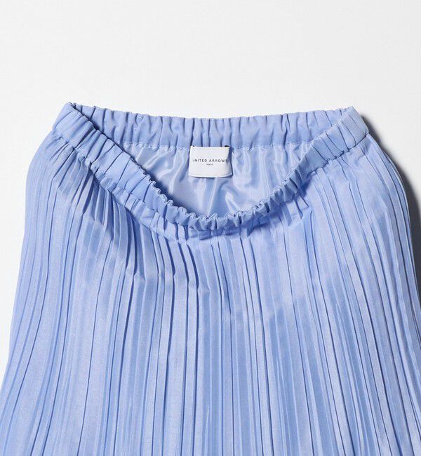 UNITED ARROWS「オーガンジー コンスト プリーツスカート」|スカート|