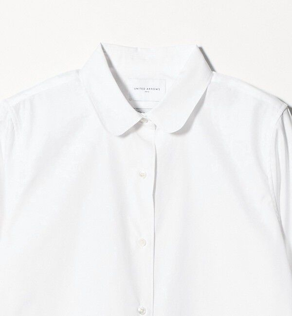 UNITED ARROWS「SOKTAS ラウンドカラー シャツ」|シャツ・ブラウス|