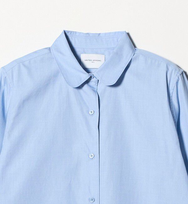 UNITED ARROWS「SOKTAS ラウンドカラー シャツ」|シャツ・ブラウス|