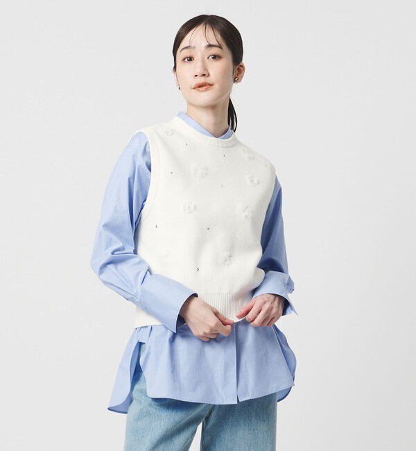 UNITED ARROWS「3D ビジュー ベスト」|ベスト・ジレ|