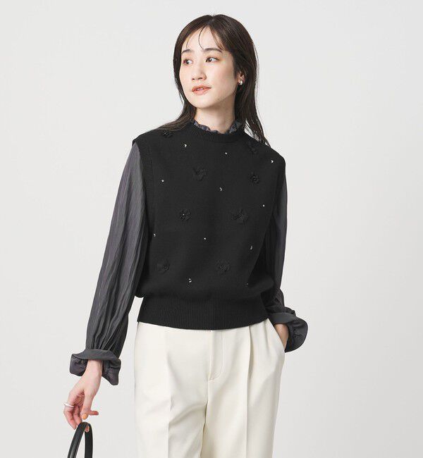 UNITED ARROWS「3D ビジュー ベスト」|ベスト・ジレ|