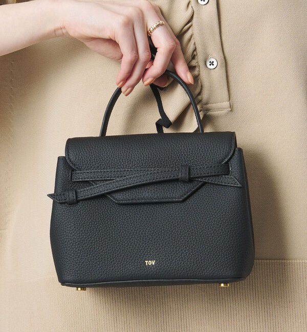 UNITED ARROWS「＜TOV＞MIMI バッグ MINI 」|ハンドバッグ|BLACK