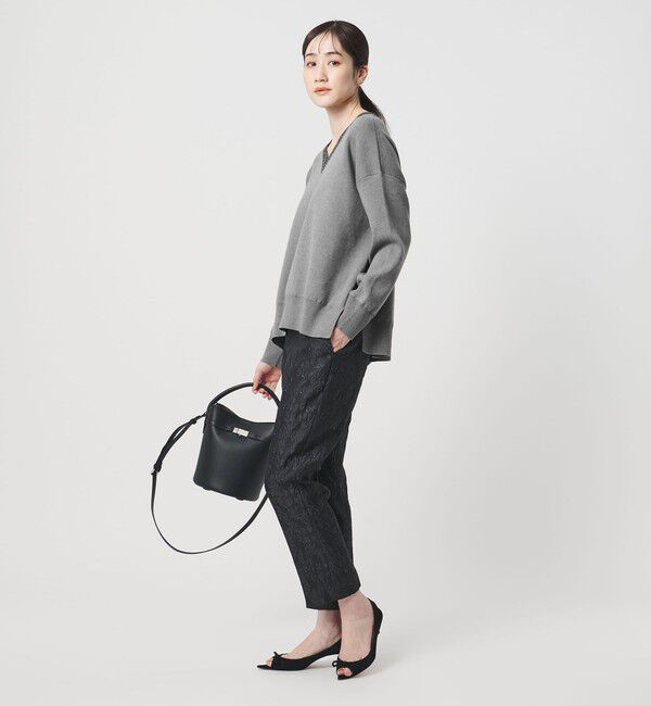 UNITED ARROWS「コンフォート スマート Vネックニット ‐ウォッシャブル‐」|ニット・セーター|