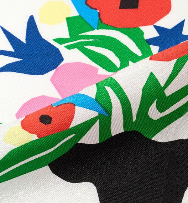 UNITED ARROWS「＜manipuri＞SILK 65&times;65 スカーフ 26SS」|バンダナ・スカーフ|