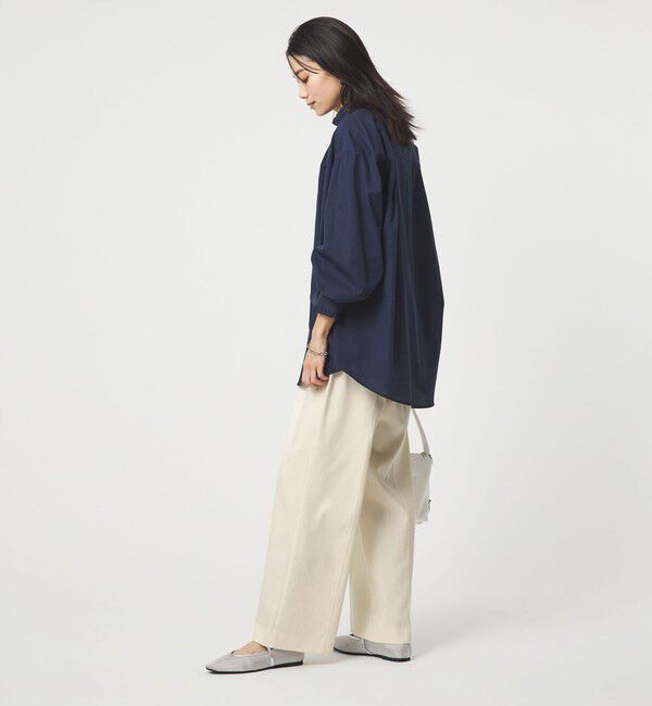 UNITED ARROWS green label relaxing「［size SHORT/TALLあり］ニーハイフレアパンツ デニム 2 ストレッチ」|デニム|