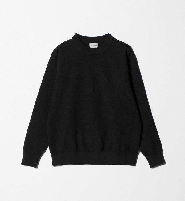 UNITED ARROWS green label relaxing「A+ ポリエステル タック モックネック 長袖 ニット -ウォッシャブル-」|ニット・セーター|