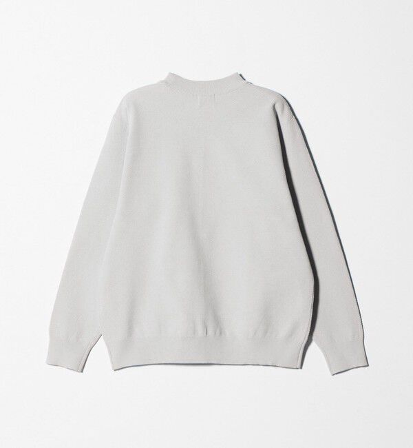 UNITED ARROWS green label relaxing「A+ ポリエステル タック モックネック 長袖 ニット -ウォッシャブル-」|ニット・セーター|