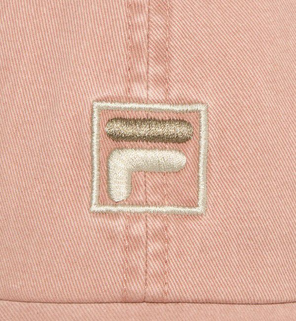 BEAUTY&YOUTH UNITED ARROWS「【別注】＜FILA＞コットン ウォッシュ ロゴ キャップ」|キャップ・キャスケット|
