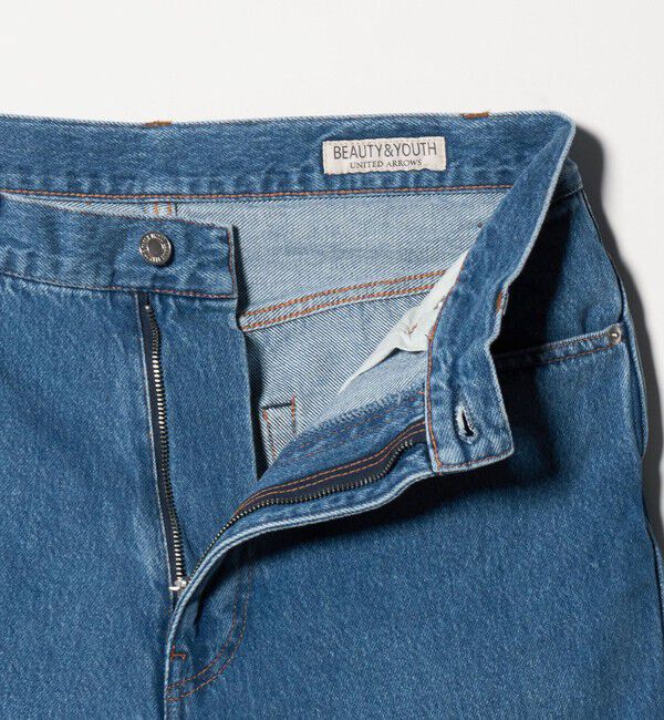 BEAUTY&YOUTH UNITED ARROWS「フェード バギー テーパード 5P デニムパンツ」|チノ|