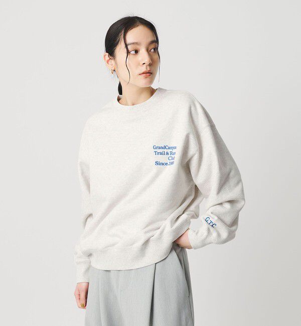 BEAUTY&YOUTH UNITED ARROWS「コットン裏毛 ロゴスウェット プルオーバー」|スウェット・ジャージ|