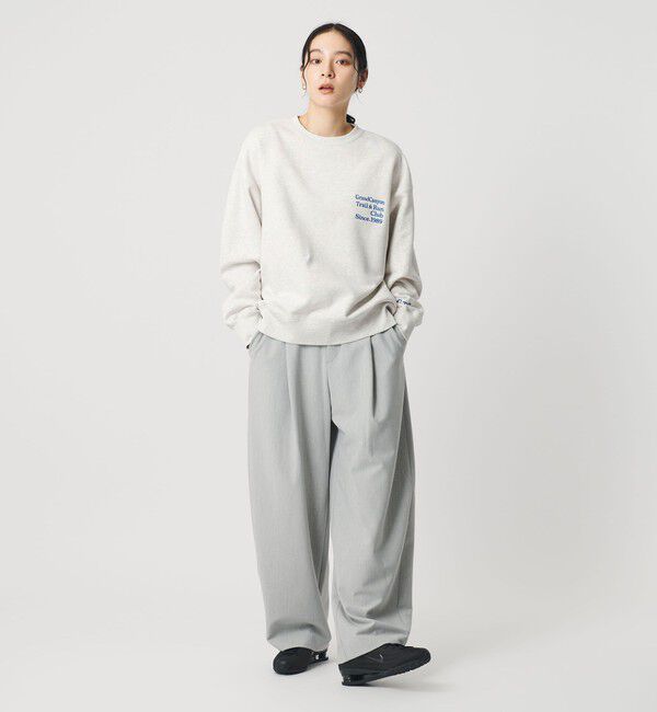 BEAUTY&YOUTH UNITED ARROWS「コットン裏毛 ロゴスウェット プルオーバー」|スウェット・ジャージ|