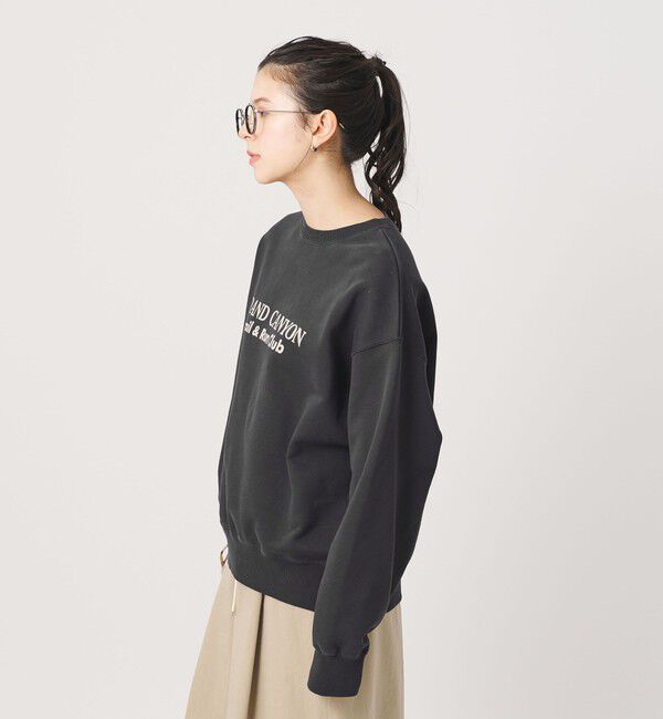 BEAUTY&YOUTH UNITED ARROWS「コットン裏毛 ロゴスウェット プルオーバー」|スウェット・ジャージ|