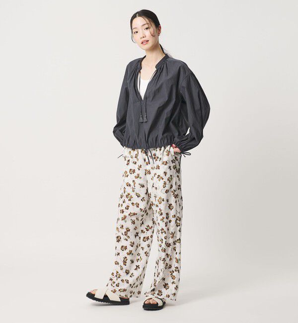 BEAUTY&YOUTH UNITED ARROWS「コットンナイロン ボリューム スキッパー ブラウス」|シャツ・ブラウス|