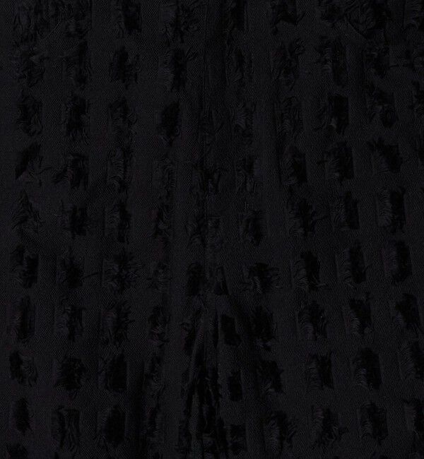 BEAUTY&YOUTH UNITED ARROWS「スクエア フリンジ ジャガード ワイドパンツ」|その他|