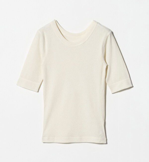 BEAUTY&YOUTH UNITED ARROWS「ポリエステル 2WAY コンパクトカットソー」|Tシャツ・カットソー|OFF WHITE