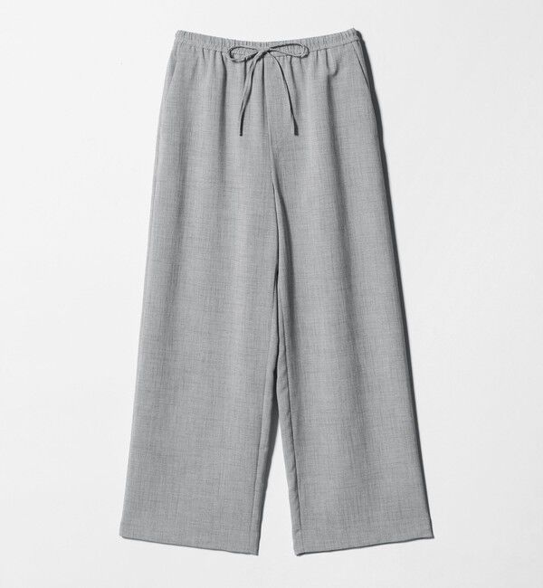 BEAUTY&YOUTH UNITED ARROWS「リネンライク ライトイージーパンツ ウォッシャブル 防シワ」|その他|LT.GRAY
