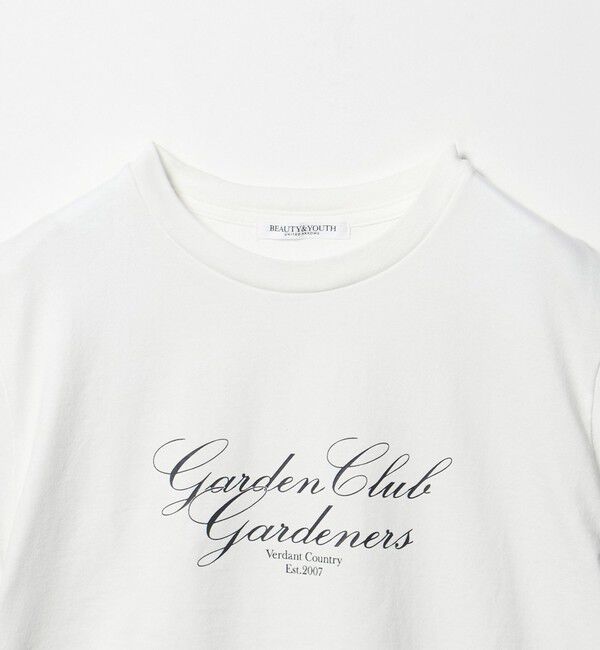 BEAUTY&YOUTH UNITED ARROWS「コットン ロゴ Tシャツ」|Tシャツ・カットソー|