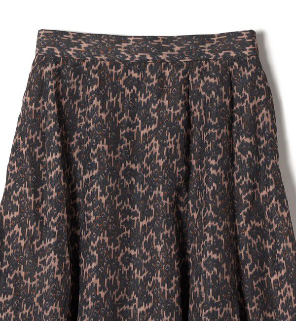 SHIPS Colors 「SHIPS Colors:〈洗濯機可能〉MULHOUSE レオパード フレアスカート」|スカート|