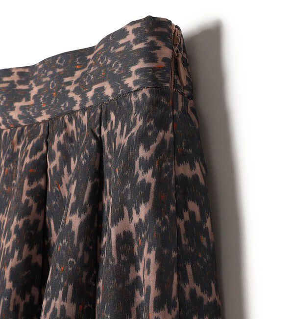 SHIPS Colors 「SHIPS Colors:〈洗濯機可能〉MULHOUSE レオパード フレアスカート」|スカート|