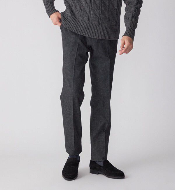 SHIPS「SHIPS: 〈手洗い可能〉2WAY ストレッチ ドビー パンツ」|チノ|