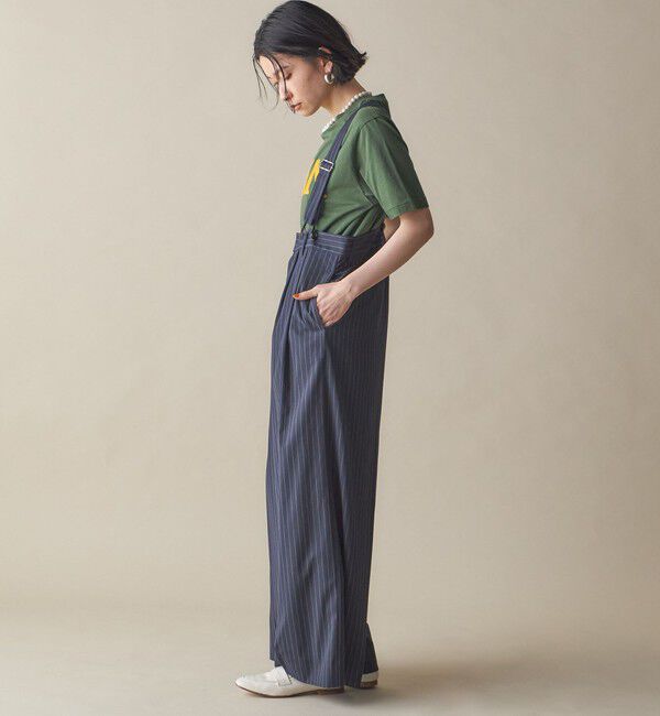 SHIPS for women「SHIPS NINE CASE:〈洗濯機可能〉パッチワーク ロゴ TEE」|Tシャツ・カットソー|