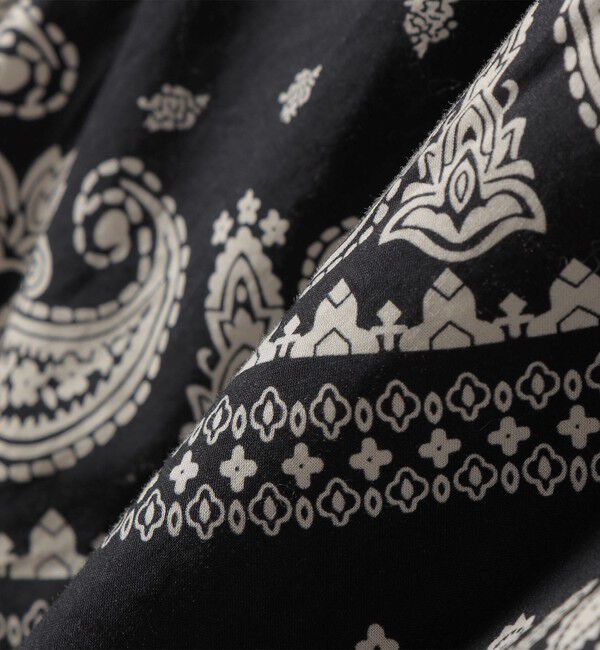 SHIPS any「《予約》SHIPS any:〈洗濯機可能〉バンダナ プリント イージー ワイド パンツ」|その他|