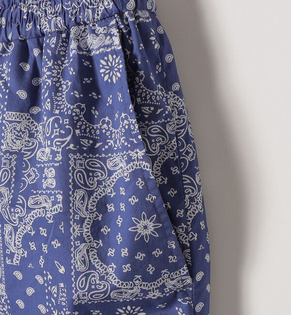 SHIPS any「《予約》SHIPS any:〈洗濯機可能〉バンダナ プリント イージー ワイド パンツ」|その他|