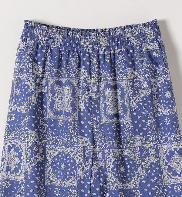 SHIPS any「《予約》SHIPS any:〈洗濯機可能〉バンダナ プリント イージー ワイド パンツ」|その他|