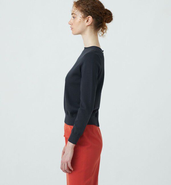 ウールポリエステルパールコンビ 2-wayプルオーバー（Ballsey