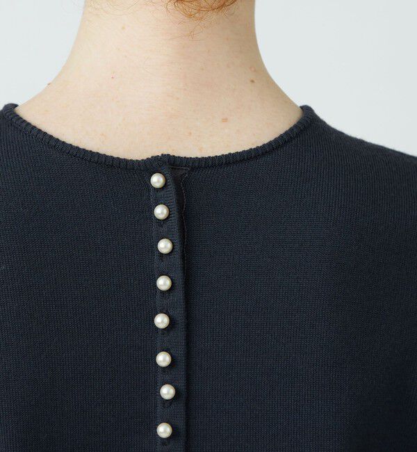 ウールポリエステルパールコンビ 2-wayプルオーバー（Ballsey