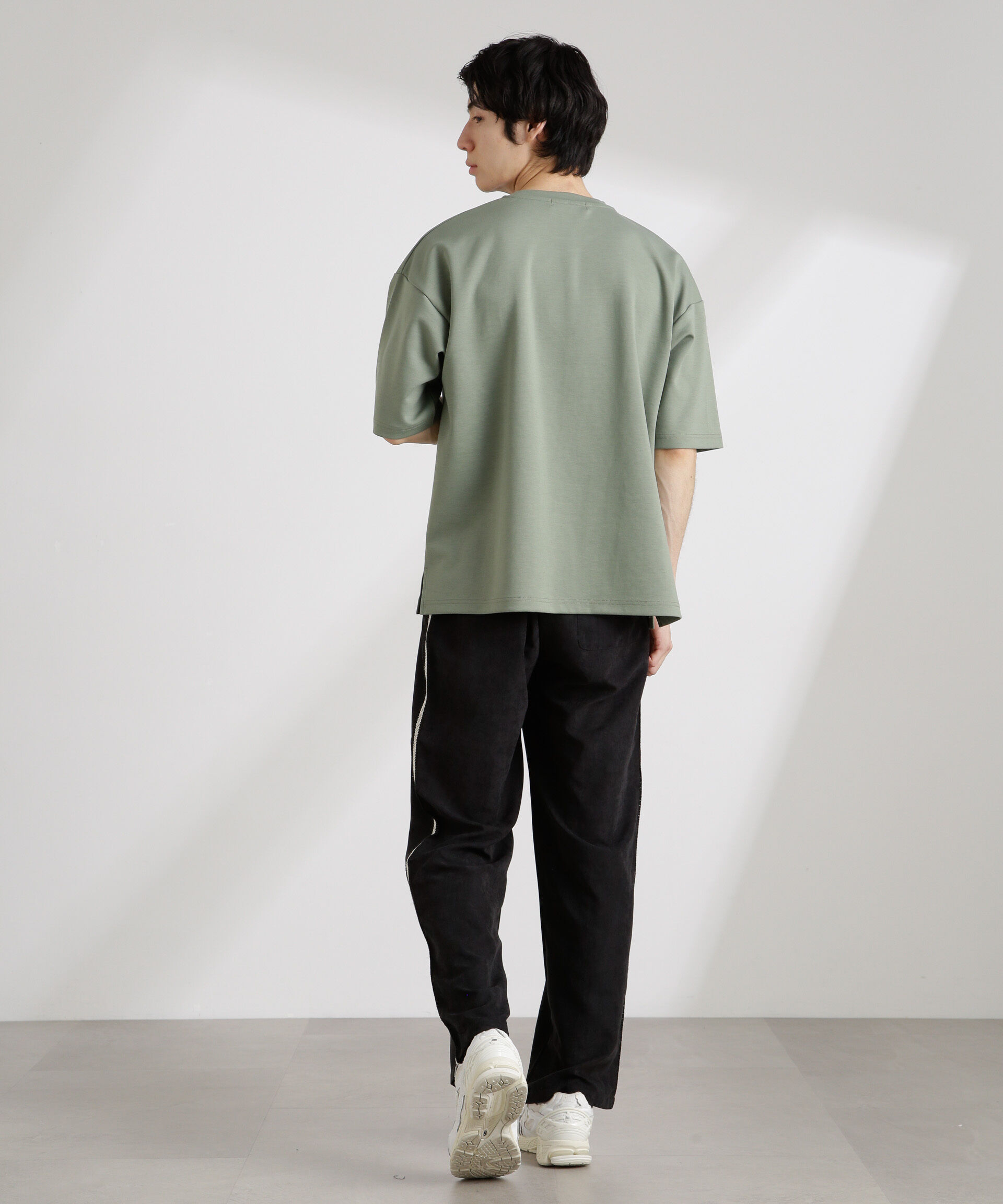 nano･universe「NORMANBROS/NORMANBROS別注 トラックパンツ」|チノ|