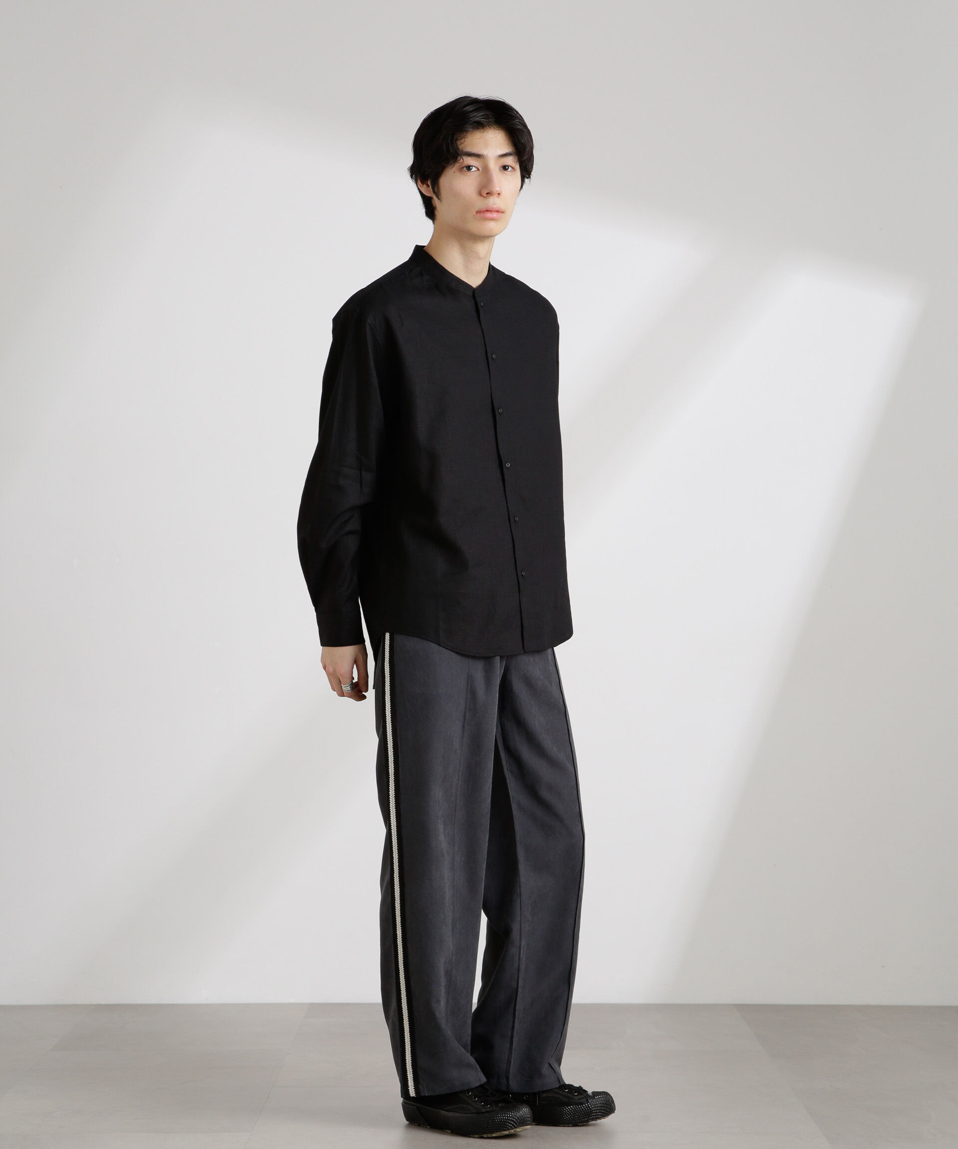 nano･universe「NORMANBROS/NORMANBROS別注 トラックパンツ」|チノ|