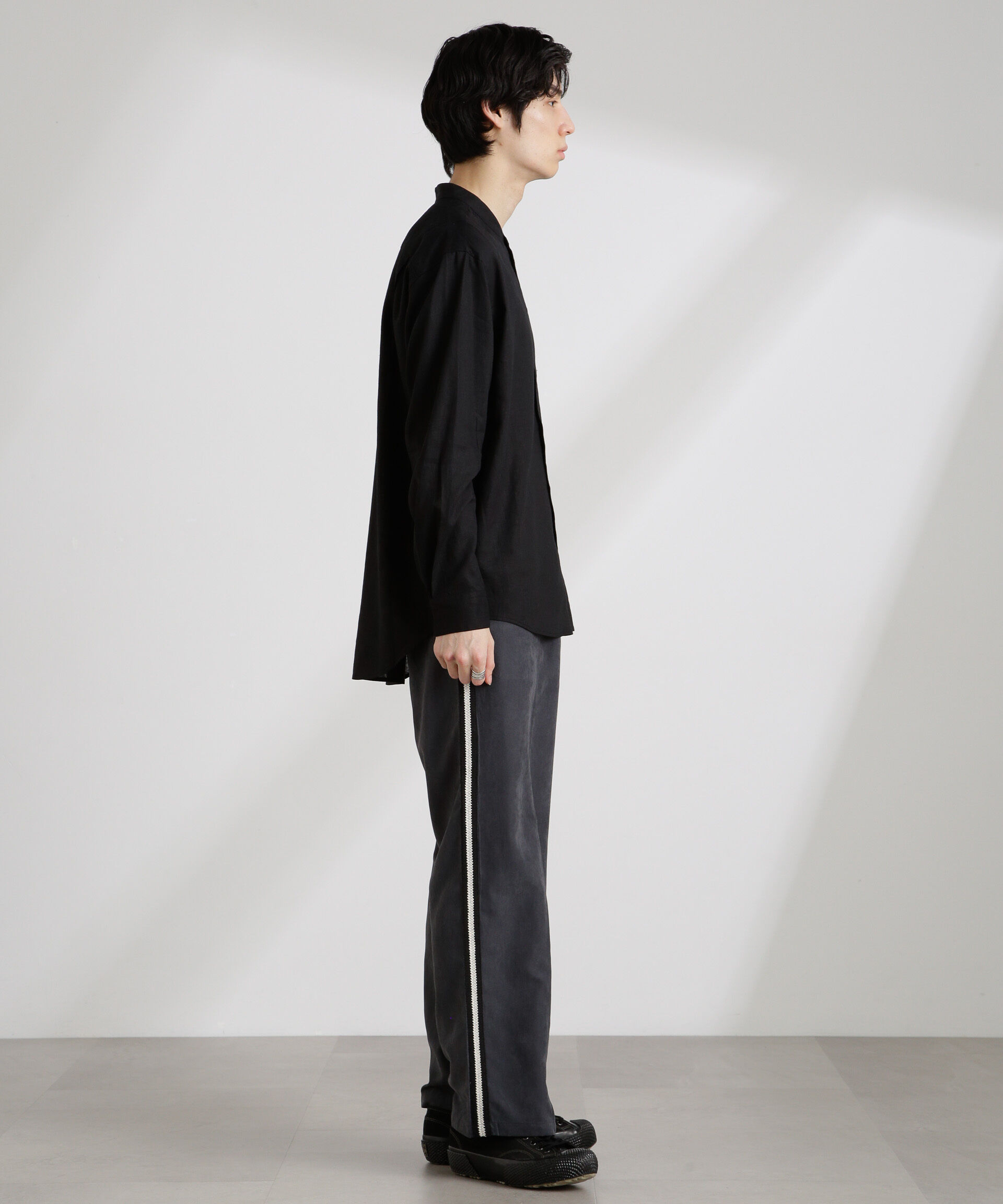 nano･universe「NORMANBROS/NORMANBROS別注 トラックパンツ」|チノ|