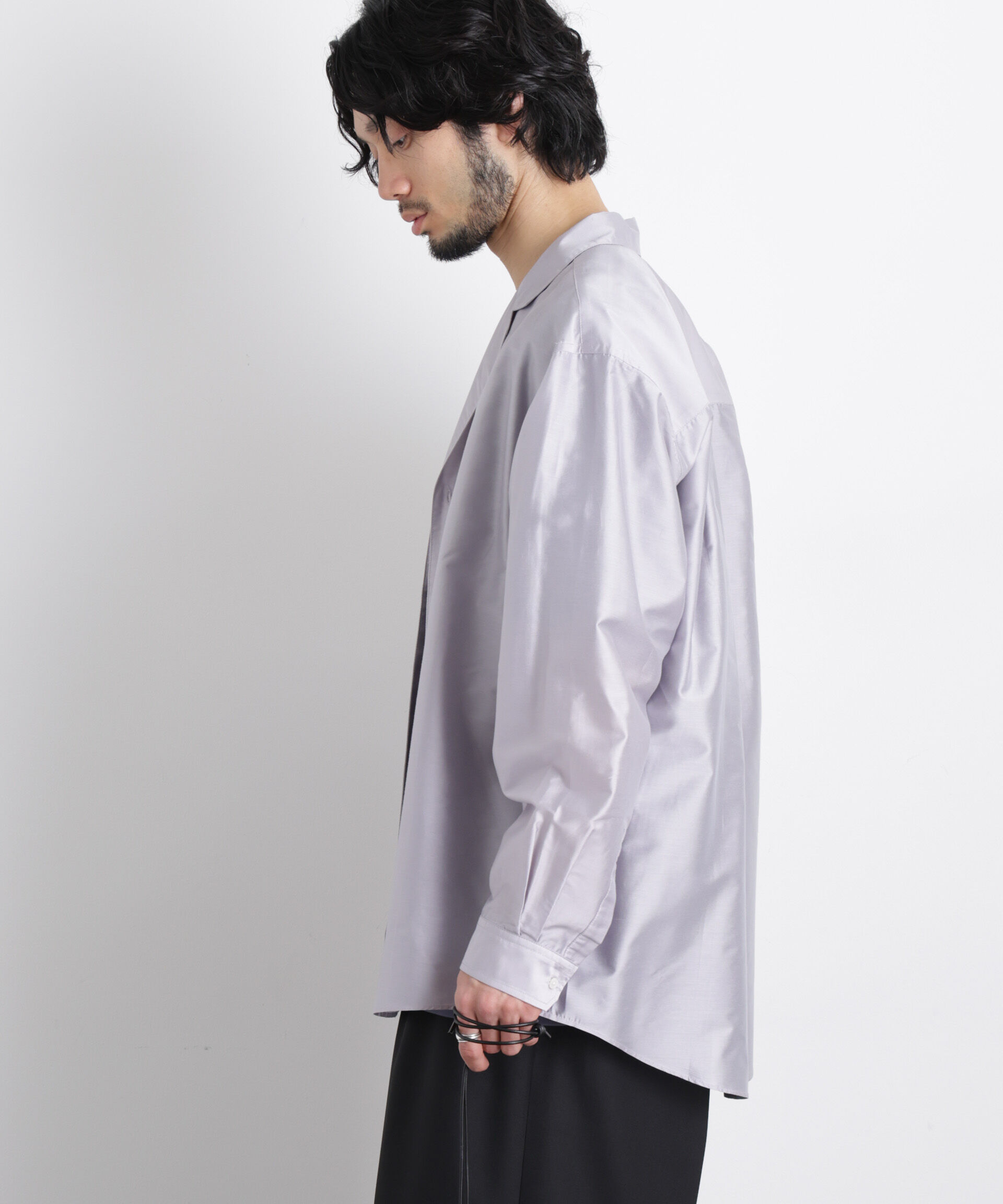 nano･universe「｢OtoNANO｣ 大人のワイドシャツ テーラードカラーシャツ」|シャツ・ブラウス|