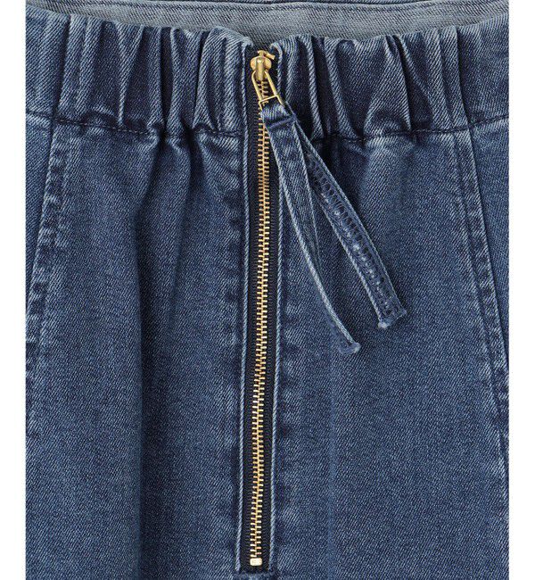 組曲「【ストレッチ】ミッドデニム フレアスカート」|スカート|