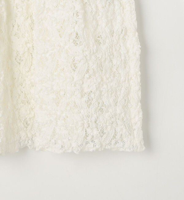 NOLLEY'S sophi「ウォッシャブルストレッチレースペプラムプルオーバー」|シャツ・ブラウス|