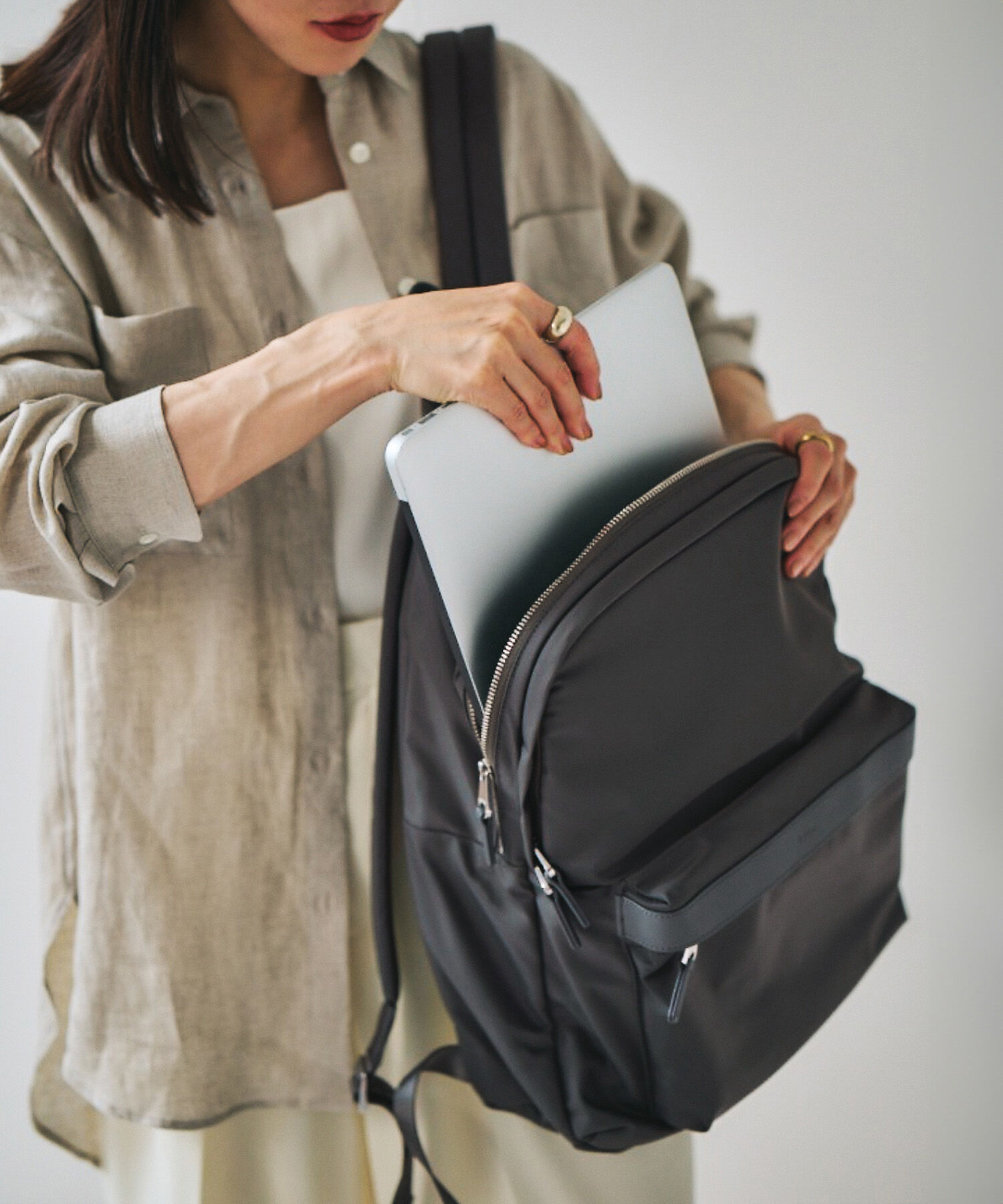 E'POR】【A4/PC対応・撥水】Pac Sac（ パックサック ）/新色追加（E