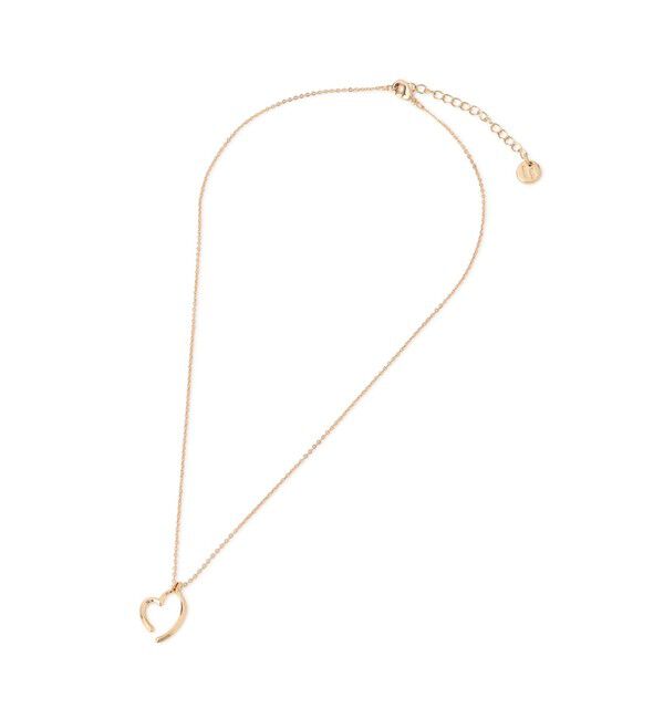 VIS「スウィングハートラインネックレス」|ネックレス|